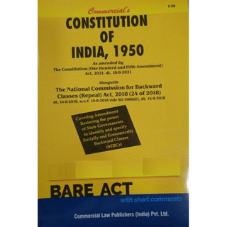 The Constitution Of India, 1950 Bare Act 2022