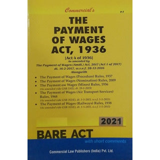 Payment Of Wages Act, 1936 Bare Act 2021