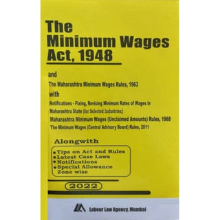 The Minimum Wages Act, 1948 Bare Act 2022
