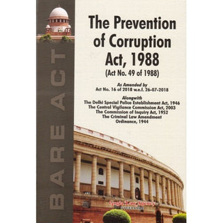 The Prevention Of Corruption Act, 1988 Bare Act