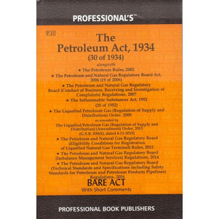 The Petroleum Act, 1934 Bare Act