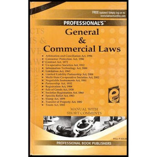 General & Commercial Laws Manual With Short Comments
