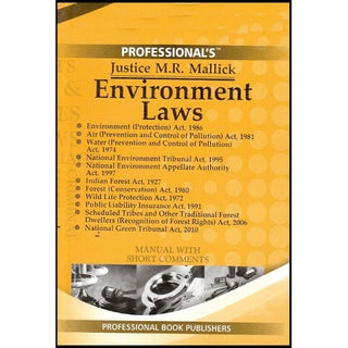 Environment Laws Manual With Short Comments