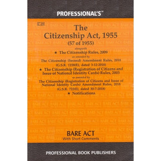 The Citizenship Act, 1955 Bare Act