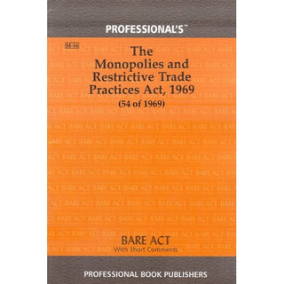 Bare Act On The Monopolies And Restrictive Trade Practices Act, 1969