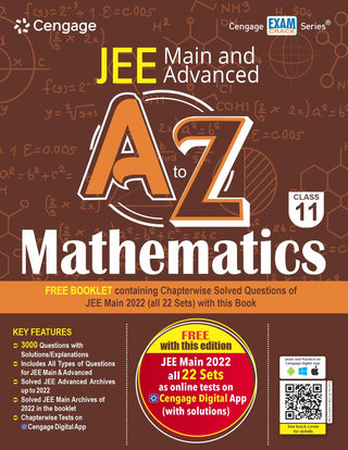 A To Z Mathematics For JEE Main Advanced Class 11th