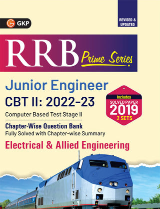 RRB Prime Series Junior Engineer CBT II : 2022-23 Chapter-Wise Question Bank Electrical & Allied Engineering