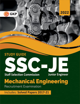 Study Guide SSC-JE Mechanical Engineering Recruitment Examinations