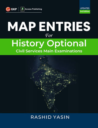 MAP Entries For History Optional Civil Services Main Examinations (3rd Edition)