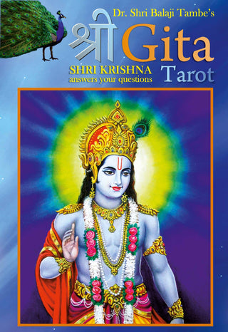 Shri Gita Tarot - Shri Krishna Answers Your Question (Box Of 61 Divine Cards)