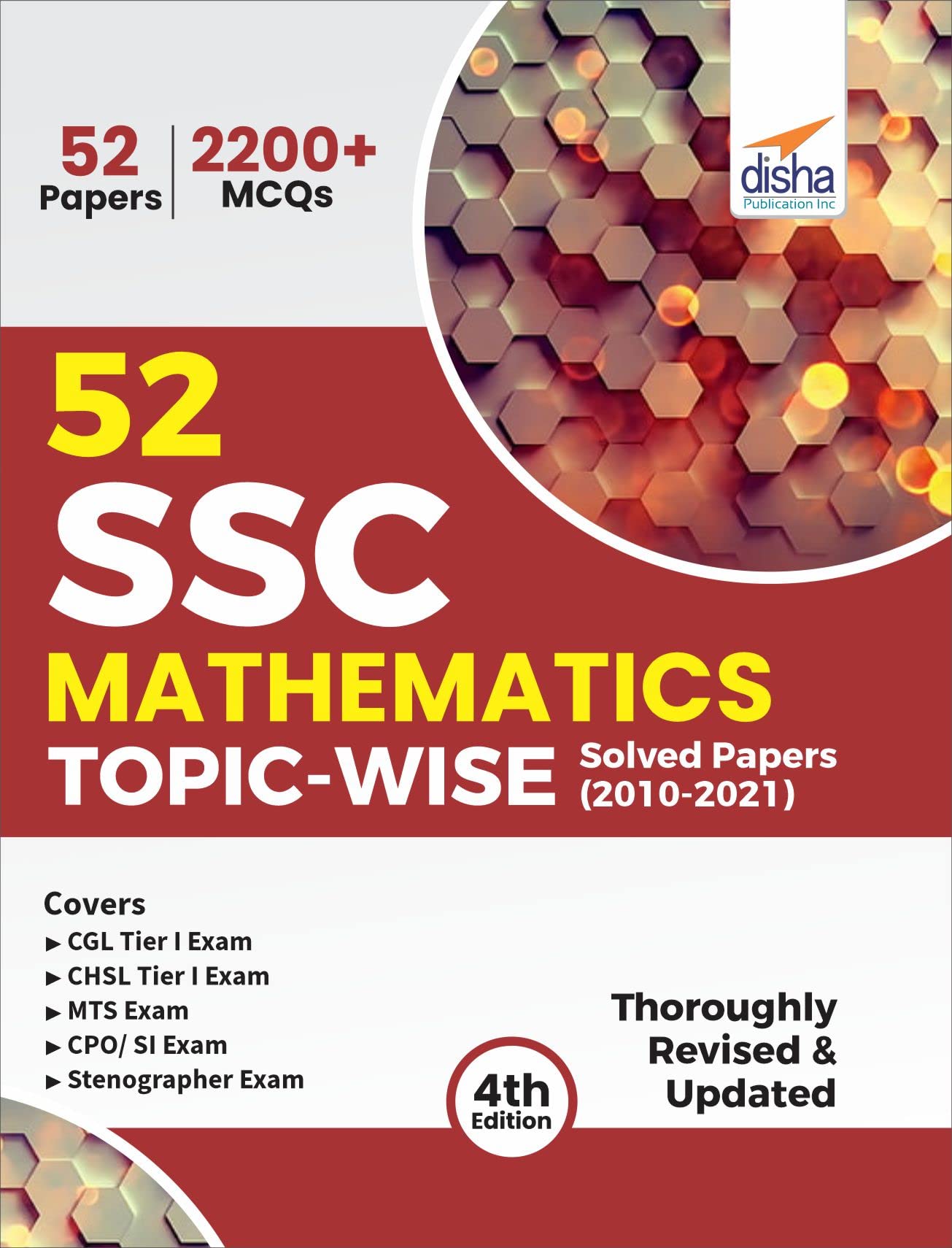 Ssc Math Topics 52 SSC Mathematics Topic-Wise Solved Papers (2010 - 2021)-CGL, CHSL, M ...