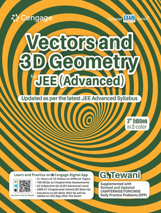 Vectors And 3D Geometry For JEE (Advanced), (3rd Edition)