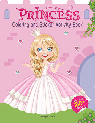 Princess Coloring And Sticker Activity Book