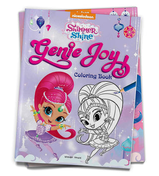 Genie Joy: Coloring Book For Kids (Shimmer & Shine)