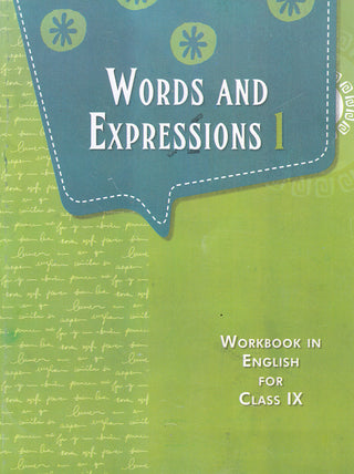 Words And Expressions 1 Workbook In English For Class IX