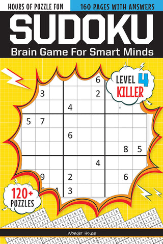 Sudoku - Brain Game For Smart Minds Level 4 Killer