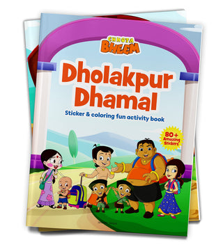 Dholakpur Dhamal : Sticker And Coloring Fun Activity
