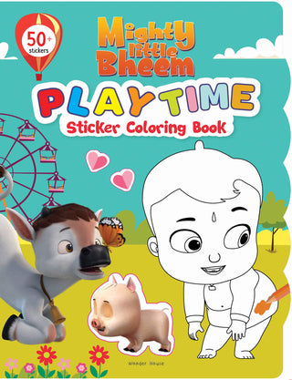 Mighty Little Bheem - Playtime : Sticker And Coloring Fun Activity Book