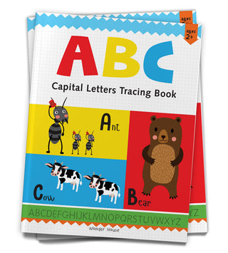 ABC Capital Letters Tracing Book