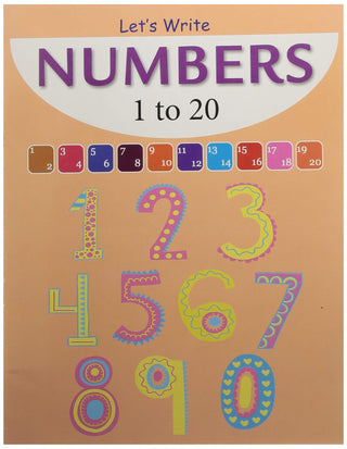 Let's Write Numbers 1 To 20