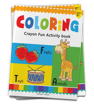 Coloring - Crayon Fun Activity Book