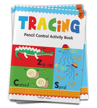 Tracing - Pencil Control Activity Book Ages 2+