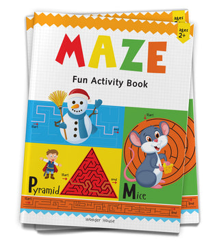 Maze - Fun Activity Book For Kids