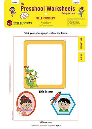 My Preschool Worksheets Programme Self Concept