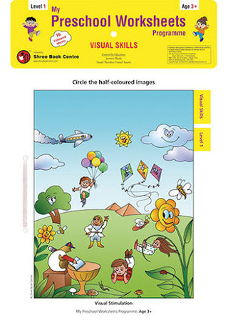 My Preschool Worksheets Programme Visual Skills Level 1