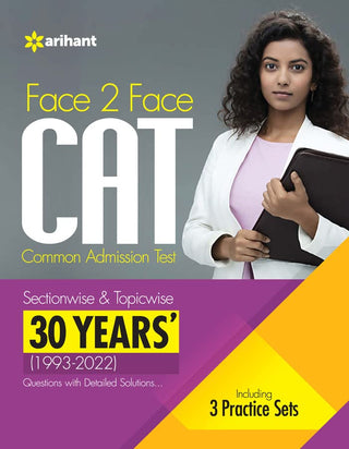 Face 2 Face CAT 30 Years (1993-2022) Sectionwise & Topicwise Solved Papers