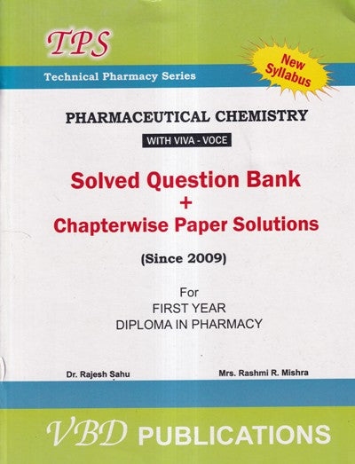 Pharmaceutical Chemistry Solved Question Bank Chaperwise Paper Solut