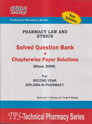 PHARMACY LAW AND ETHICS with Viva-Voce (Solved Question Bank + CHAPTERWISE Paper Solutions)