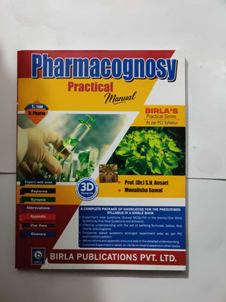PHARMACOGNOSY Practical Manual (1st Year D. Pharm)