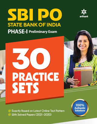 SBI PO State Bank Of India Phase- I Preliminary Exam 30 Practice Sets