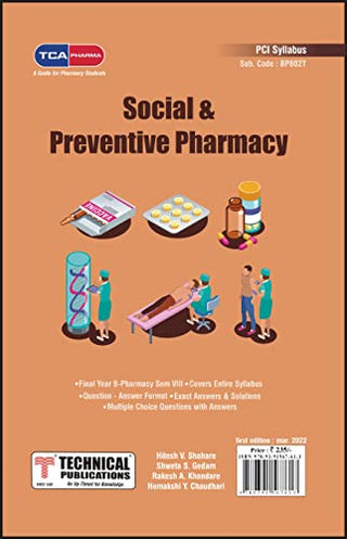 Social & Preventive Pharmacy B-Pharmacy Sem VIII