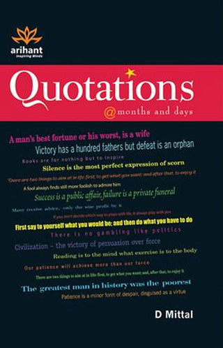 Quotations @Months And Days