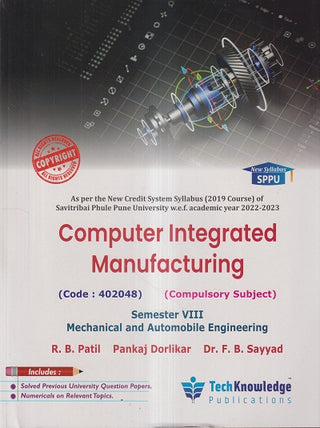 COMPUTER INTEGRATED MANUFACTURING (MECH/AUTO SEM 8) SPPU
