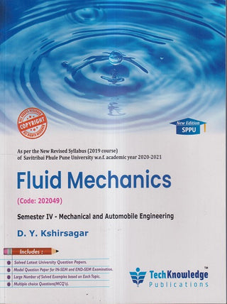 Fluid Mechanics Sem IV (Mechanical and Automobile Engineering)