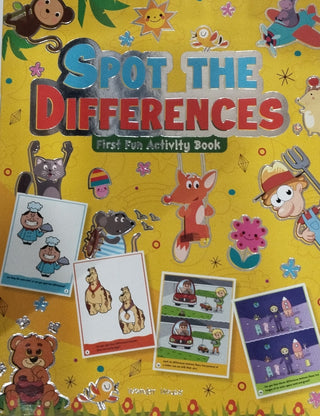 Spot The Differences : First Fun Activity Books