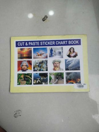 Cut & Paste Sticker Chart Book