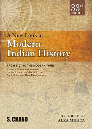A New Look At Modern Indian History 33rd Edition