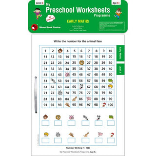 My Preschool Worksheets Programme Early Maths 16 Worksheets Level 3 Age 5+