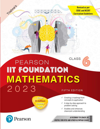पीअरसन IIT फाउंडेशन गणित 2023 इयत्ता 6