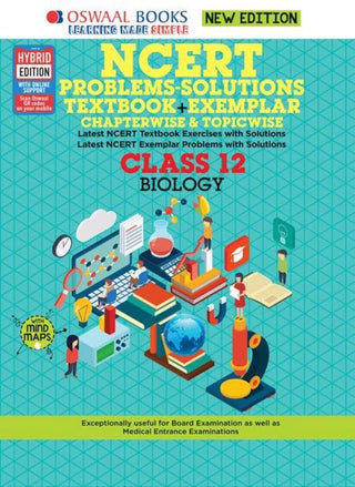 NCERT Problems-Solutions Textbook + Exemplar Chapterwise & Topicwise Class 12 Biology