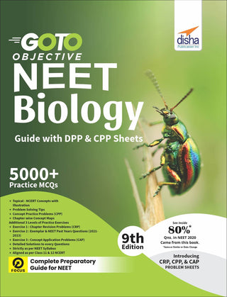 GOTO Objective NEET Biology Guide With DPP And CPP Sheets (5000+ Practice MCQs)