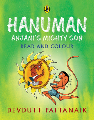 Hanuman Anjani's Mighty Son : Read And Colour