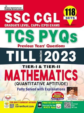 SSC CGL, TCS PYQs Previous Year's Questions Till March 2023 , Tier -I & Tier -II, MATHEMATICS (Quantitative Aptitude)