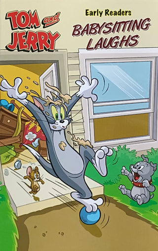 TOM and JERRY Early Readers BABYSITTING  LAUGHS
