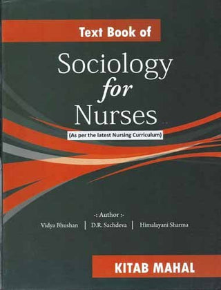 Textbook of Sociology For Nurses