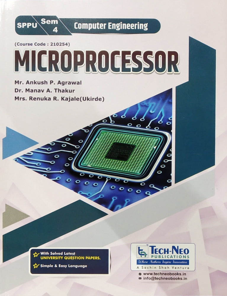 Microprocessor Book Name MICROPROCESSOR : Sem 4 SPPU (Computer Engineering) – BookStation